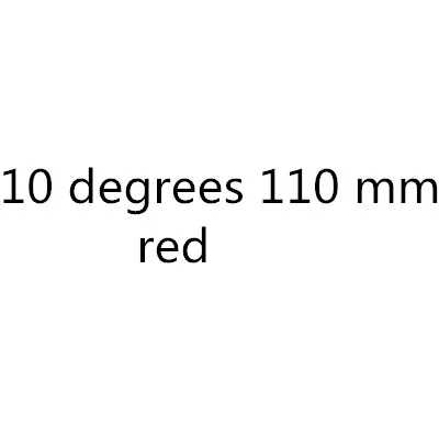 10 degrees red 110 1 шт. полный кронштейн крепления руля велосипеда горный велосипед стебли mtb 31,8*80/90/100/110 мм велосипедные части окрашены 3 цвета дополнительно - Цвет: 10 degrees red 110