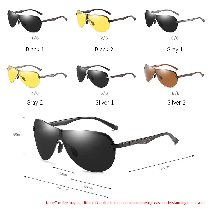 Мужские солнцезащитные очки поляризационные для вождения мужские классические
