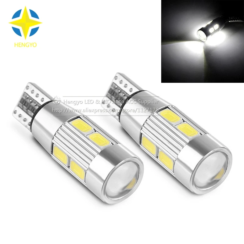 T10 W5W 5630 SMD CANBUS OBC No Error LED Lamp 501 dash led car bulbs interior Lights Car Light Source parking 12V. | Автомобили и