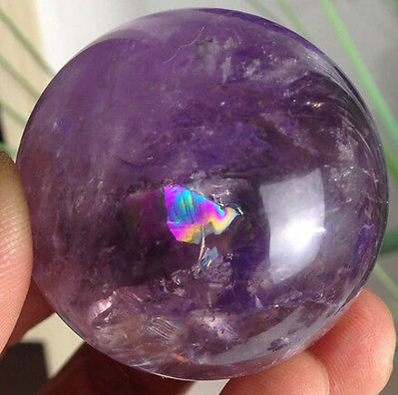 

Madagascar NATURAL AMETHYST Quartz Crystal sphere ball HEALING