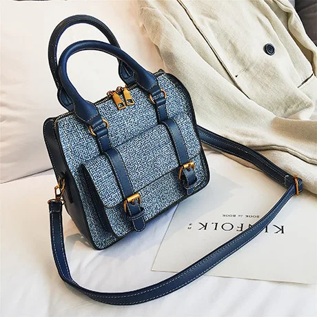 Модная женская качественная клетчатая Большая вместительная маленькая