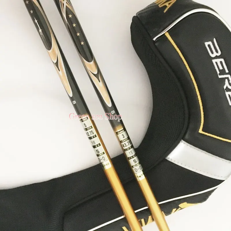 Новинка мужские клюшки для гольфа брикет 4 звезды деревянная клюшка 3/15 5/18 с