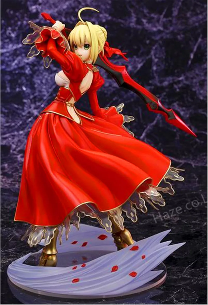 Fate stay night fate extra red saber pvc figure toy anime collection new | Игрушки и хобби