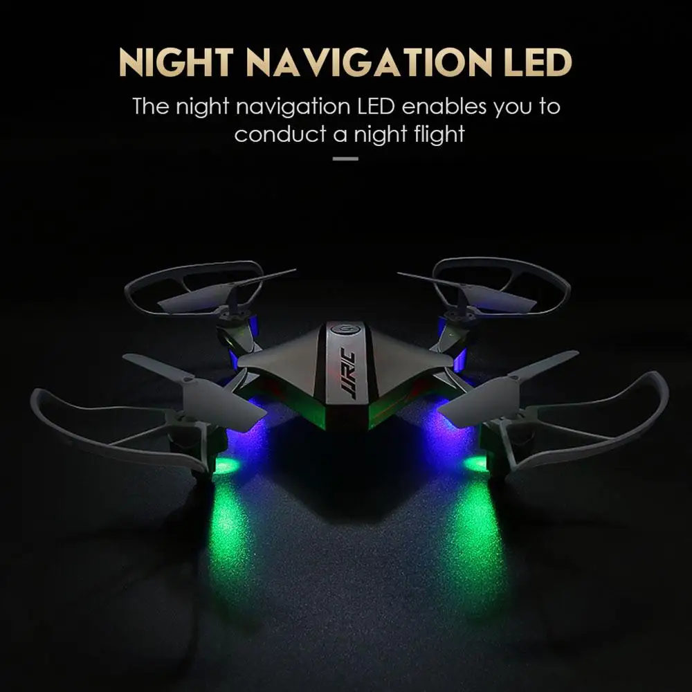 Jjr/C 2.4 ГГц складной мини Drone с Камера RC Heli Wi Fi 720 P высота Удержание Quadcopter самолета