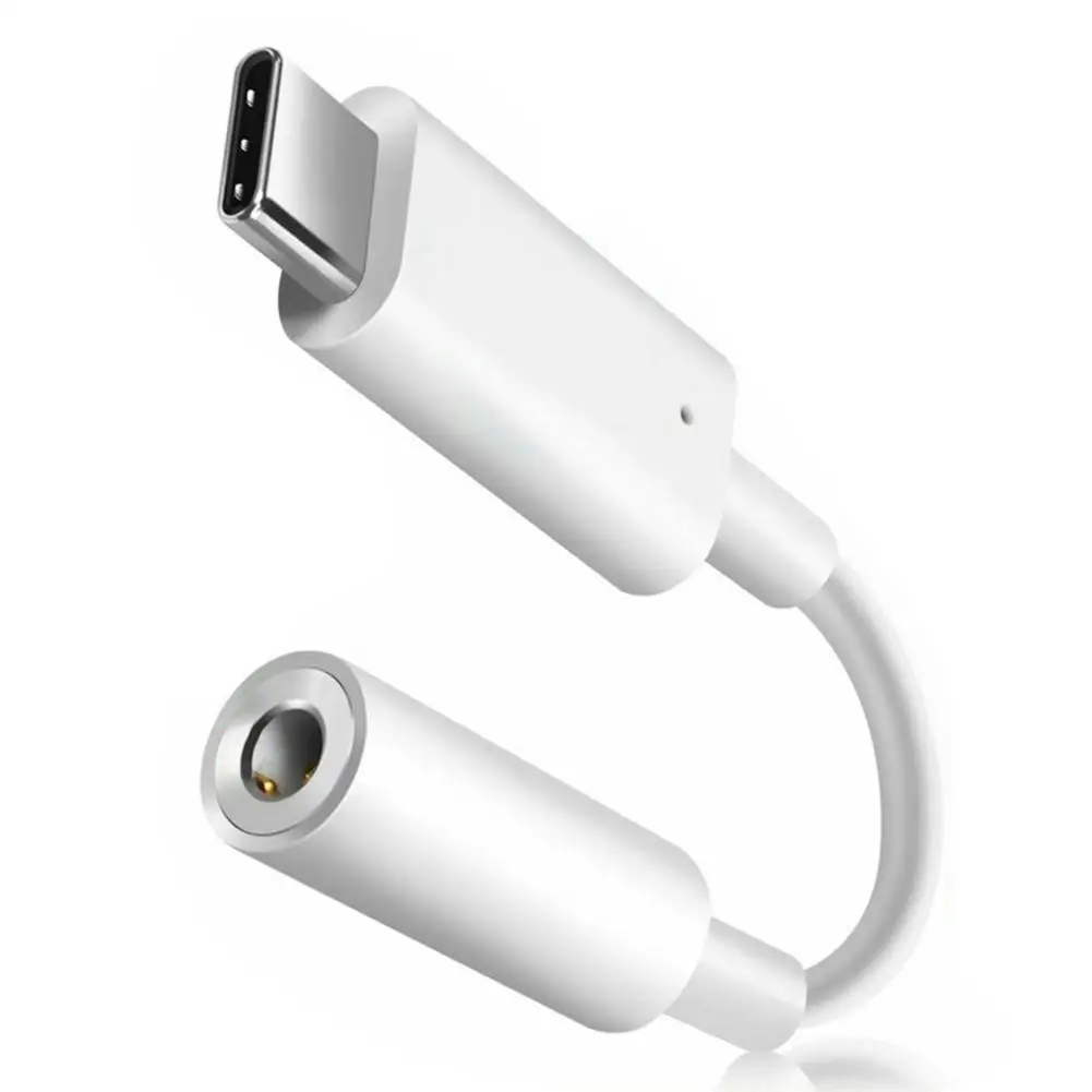 Адаптер для наушников с разъемом USB Type C на 3 5 мм и аудиокабелем AUX смартфонов Samsung LG