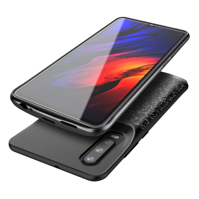 Ультра тонкая батарея зарядное устройство чехол для huawei P30/P30 Lite чехол резервного копирования зарядное устройство телефонные чехлы PowerBank чехол для huawei P30 Pro