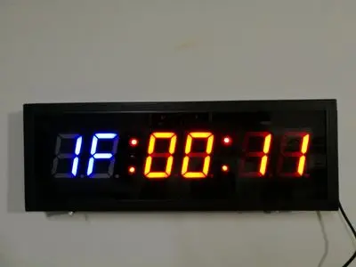 Многофункциональные цифровые часы таймер 2 3 дюйма 6 цифр для кроссфита