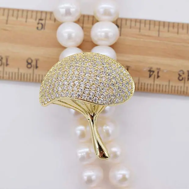 mushroom zircon 30mm Jewelry Clasp for making jewelry necklace DIY string wholesale hook FPPJ | Украшения и аксессуары