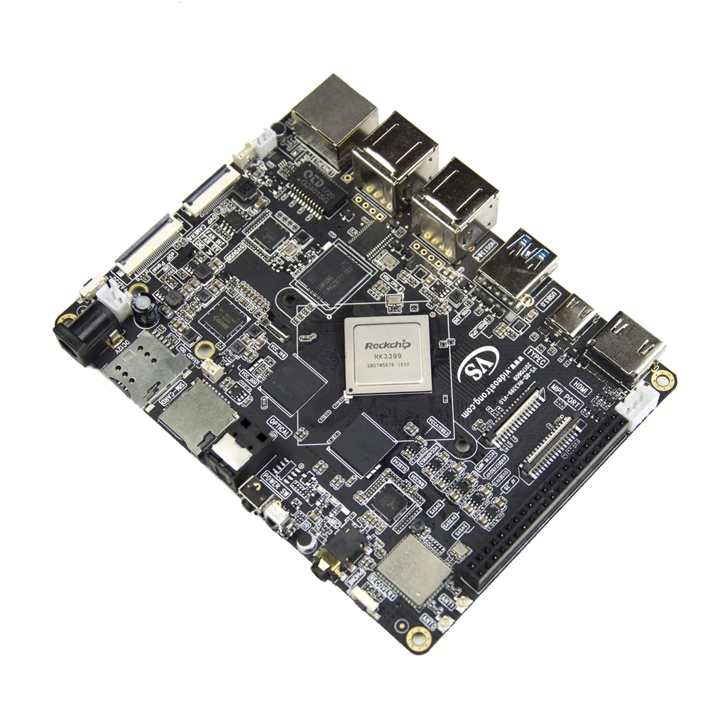 MECOOL VS RK3399 DIY VP9 Android tv Box 7 1 Mali T860 Smart 4K 4 GB/32 GB ram телеприставка супер макетная