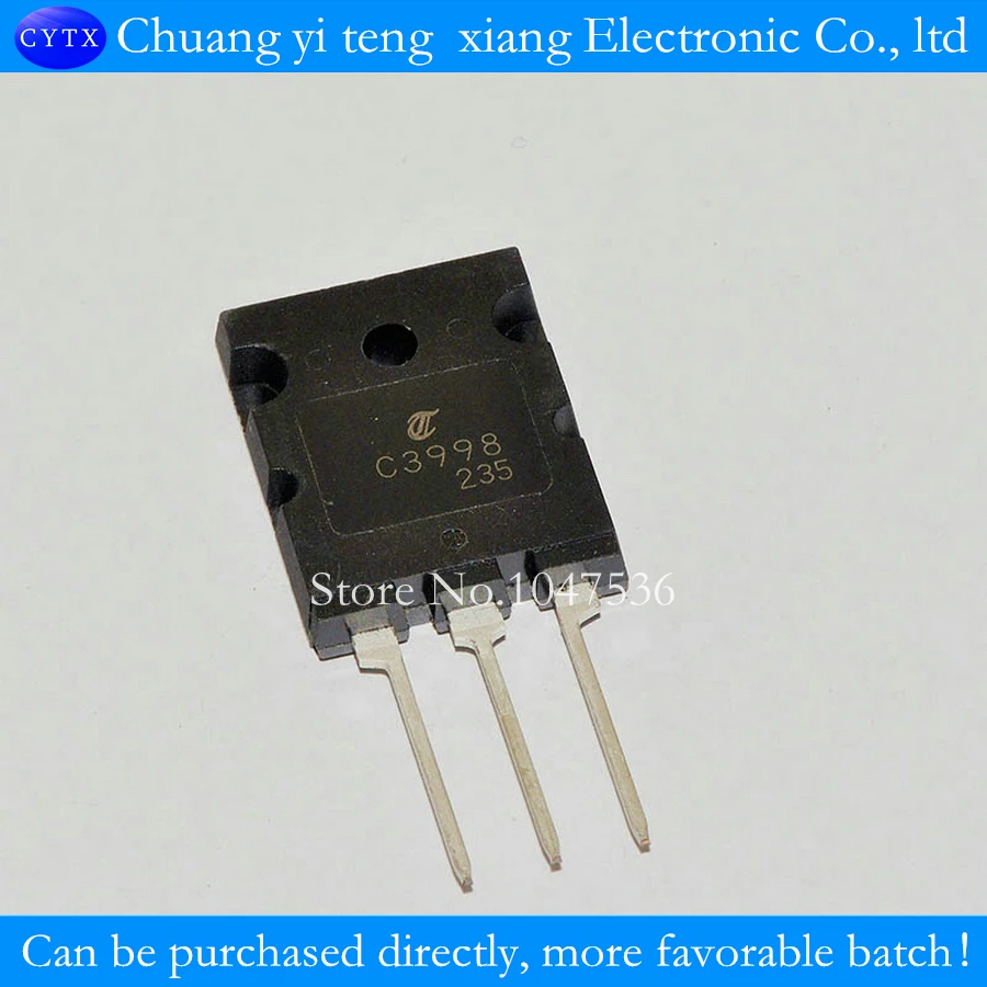 Транзистор NPN C3998 2SC3998 25A / 1500 В 10 шт./лот|transistor c3998|lot lotlot 10pcs |