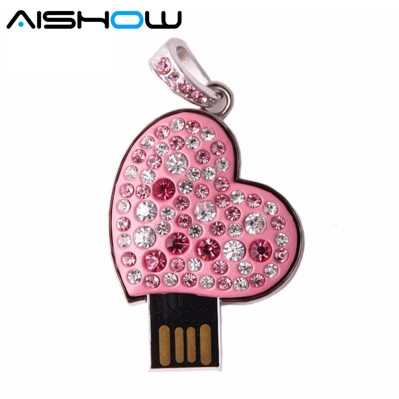 С украшением в виде кристаллов форме сердца 8 Гб оперативной памяти 16 встроенной