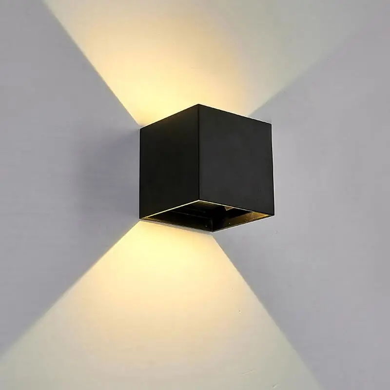 Современный светодиодный настенный светильник для ванной комнаты спальни 10 Вт