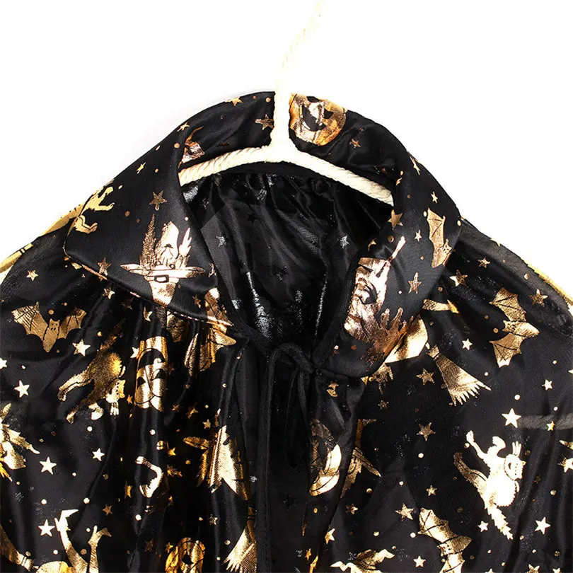 2019 Хэллоуин осень зима плащ для косплея пальто Wicca Robe средневековый Плащ шаль