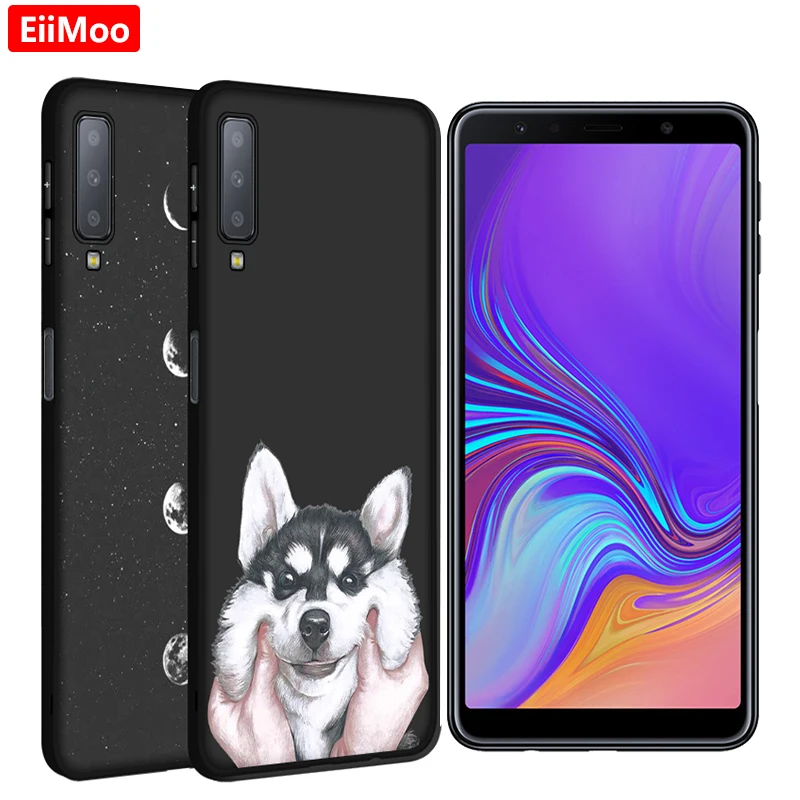 EiiMoo силиконовый чехол для телефона для samsung Galaxy A7 чехол A750F мультяшный тонкий мягкий чехол для samsung Galaxy A7