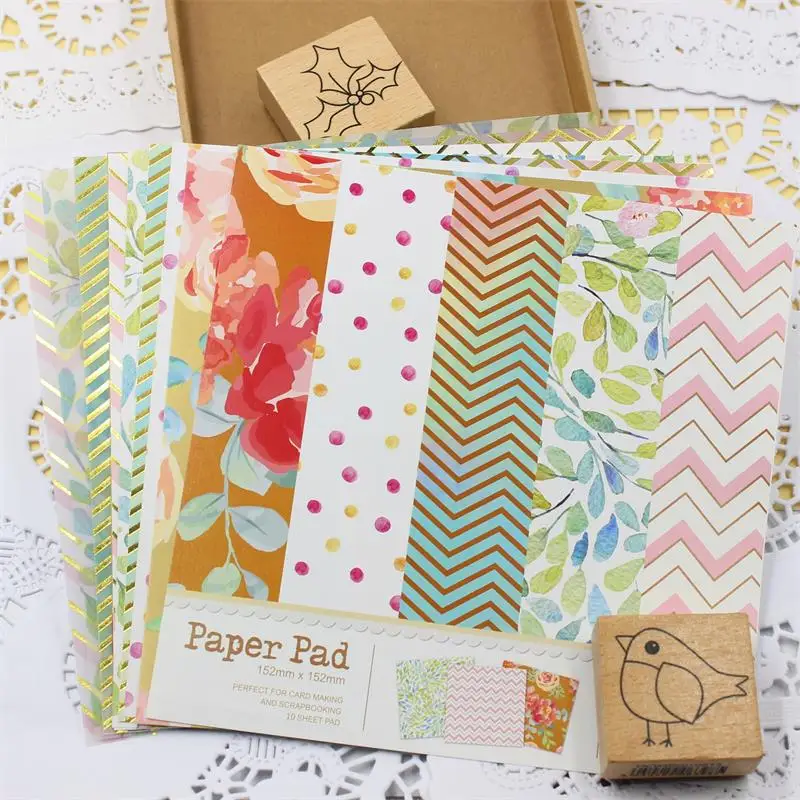 

Lovely Series Material Paper Set for Scrapbooking DIY Projects/Photo Album/Card Making Crafts