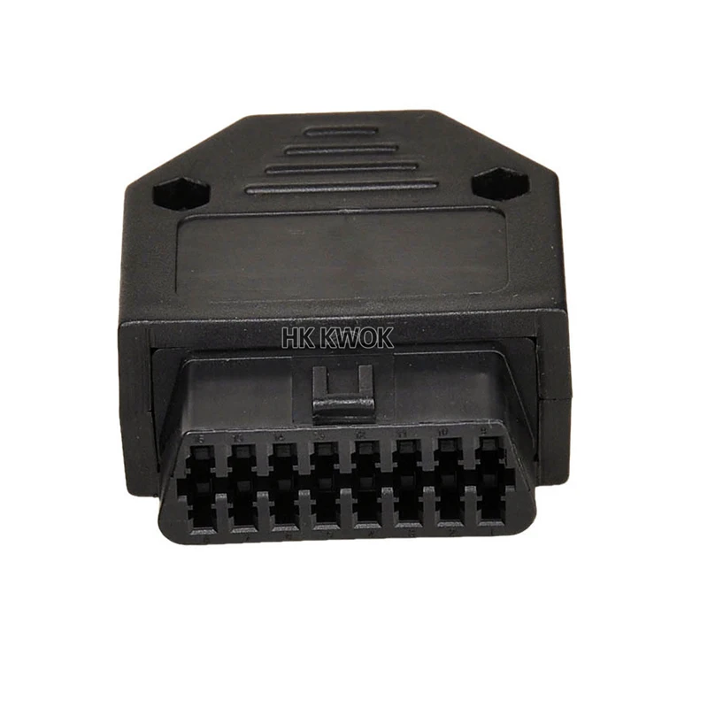 Новая оптовая продажа 10 шт./лот универсальные 16 контактный разъем OBD 2 II OBD2