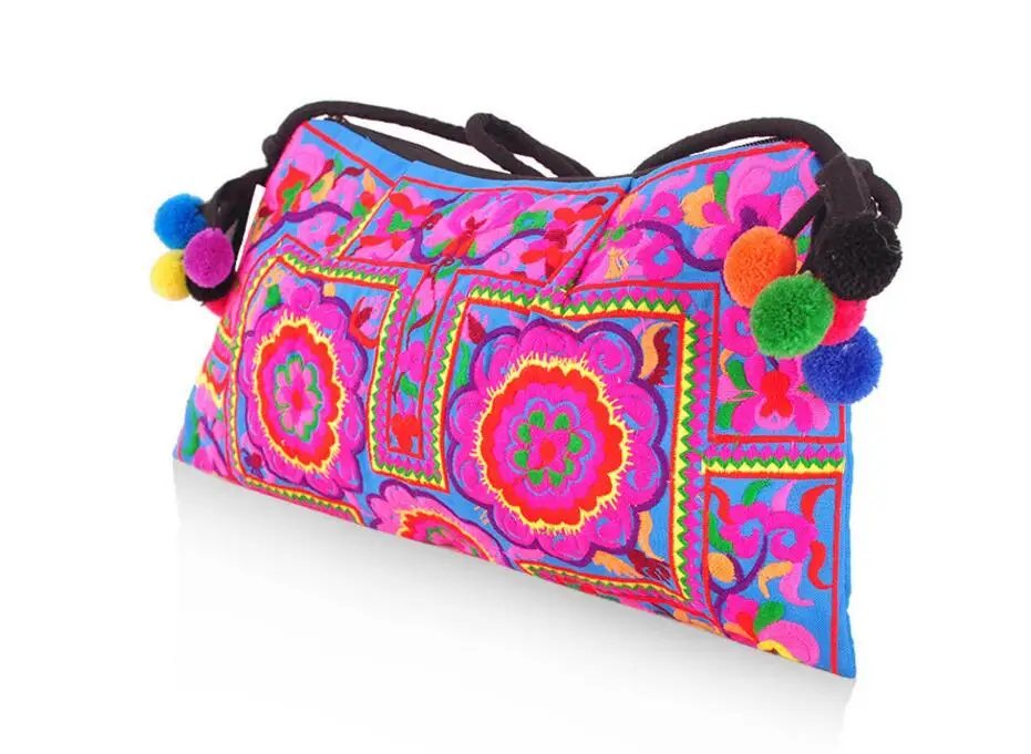 Бесплатная доставка! Национальный тренд тканевые сумки ручной работы с вышивкой