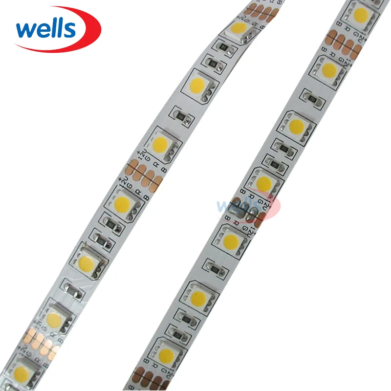 DC 12V 5050 Светодиодная лента fiexible светильник 60Led/m RGB белый теплый красный зеленый