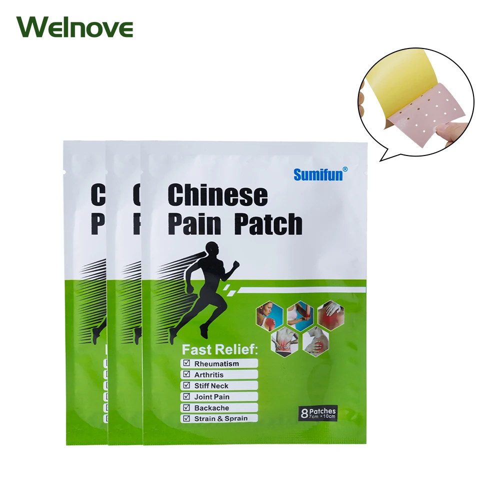 40 шт./5 упаковок пластырь от боли в суставах|analgesic plaster|pain patchbody massager |