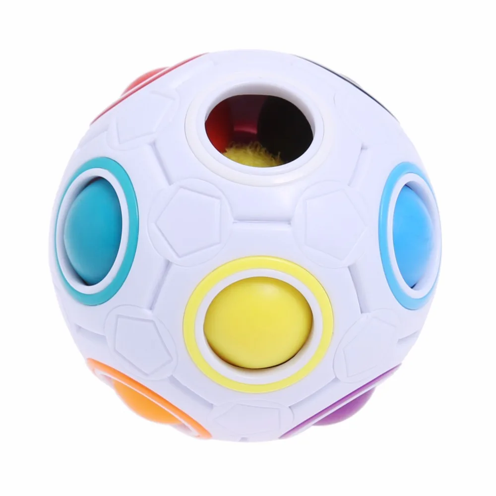 2018 необычный магический куб Настольная игрушка антистрессовый Радужный шар