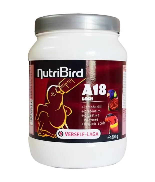 Nutribird Papilla A18 Lori Versele Laga 800гр|Сухой корм для птиц| |