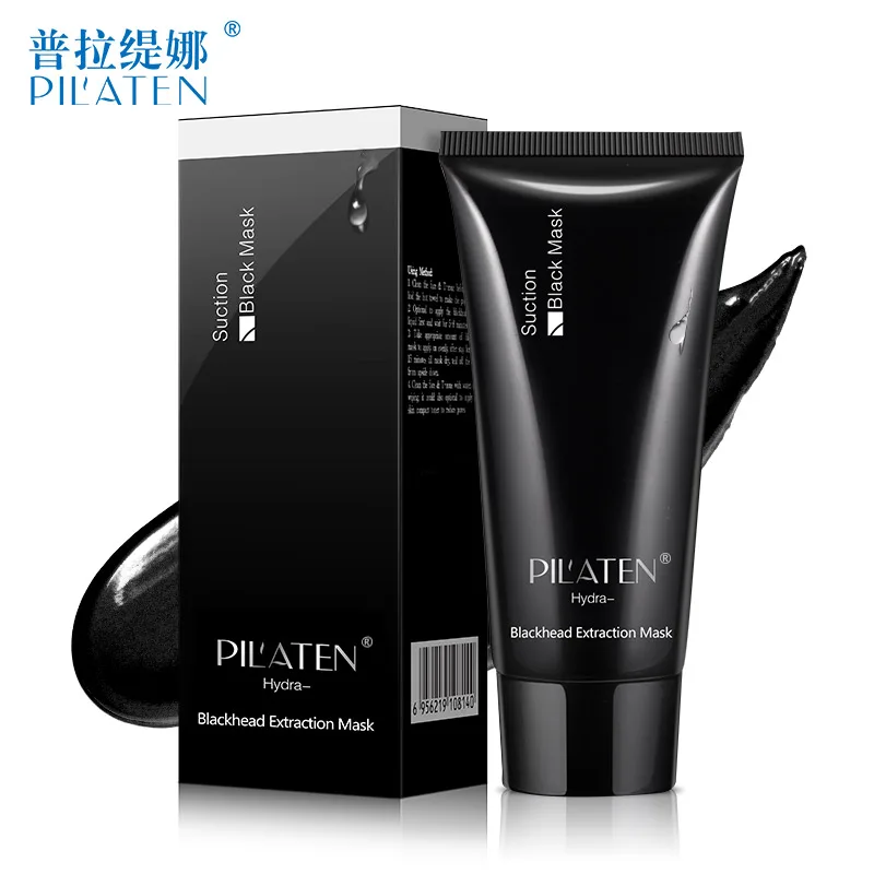 2pcs Pilaten acne deep cleansing mask blackhead remover and black face 60g free shipping English package | Красота и здоровье
