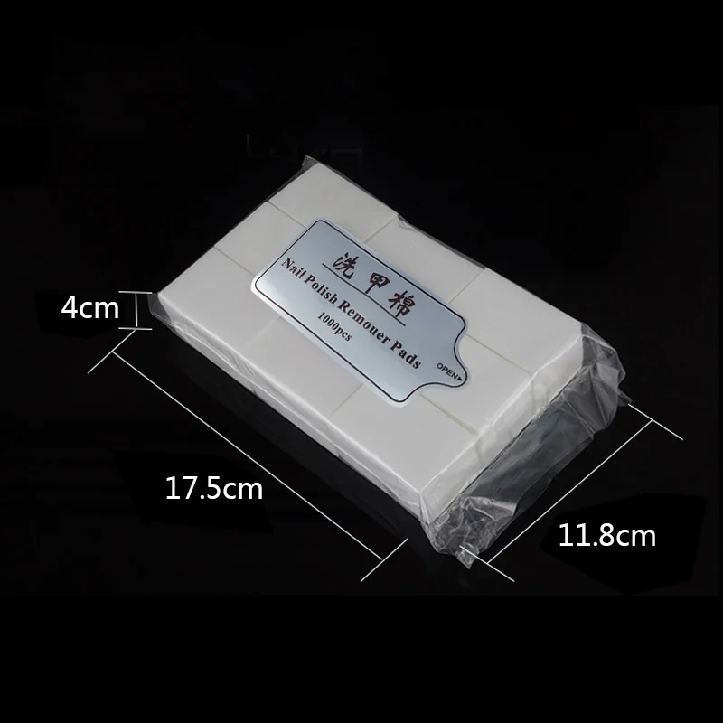 Гелевое покрытие для ногтей Remover колодки гвозди книги по искусству бумага Pad Лаки