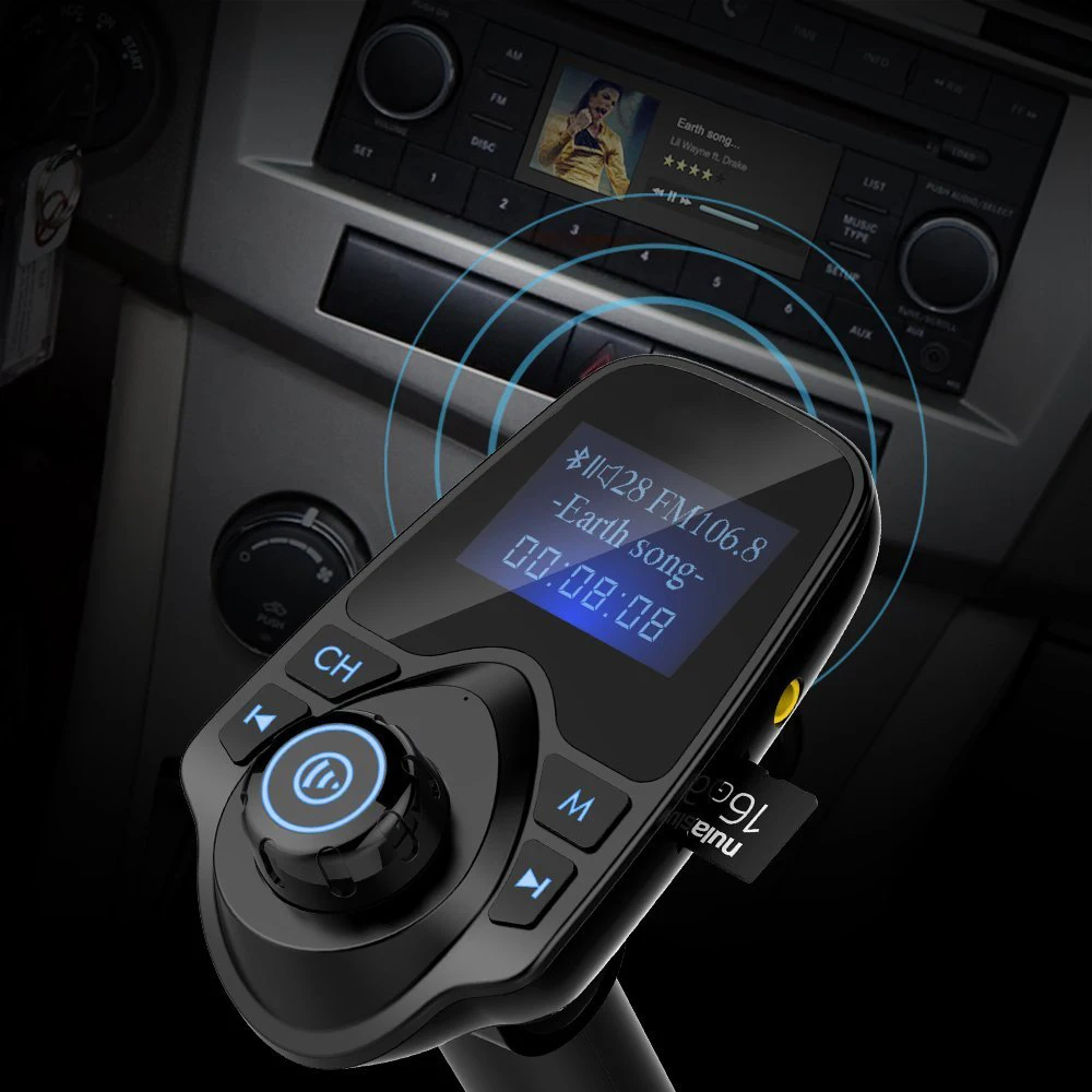 Автомобиль Mp3 плеер Беспроводной Bluetooth Fm передатчик Модулятор HandsFree