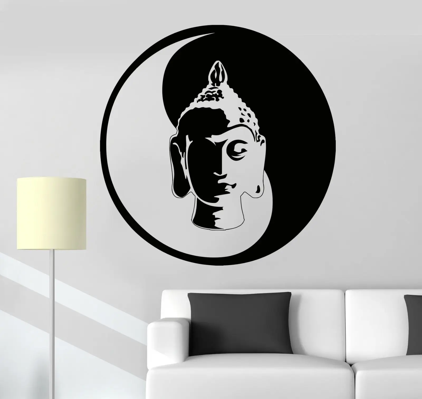 Новинка 2016 виниловые наклейки Tao для медитации Инь Янь буддизм бесплатная