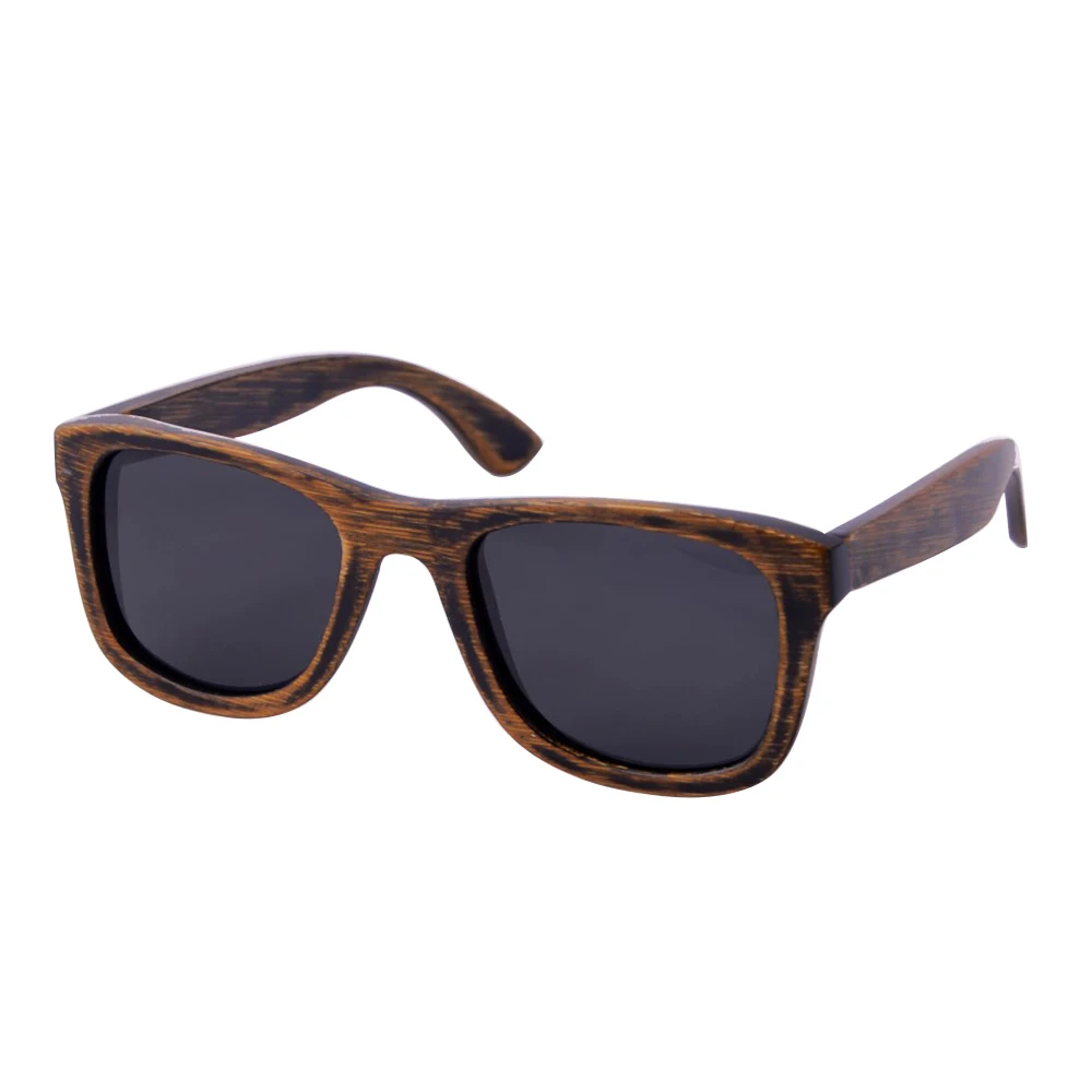 BerWer новые модные товары для мужчин и женщин очки бамбуковые солнцезащитные Ретро