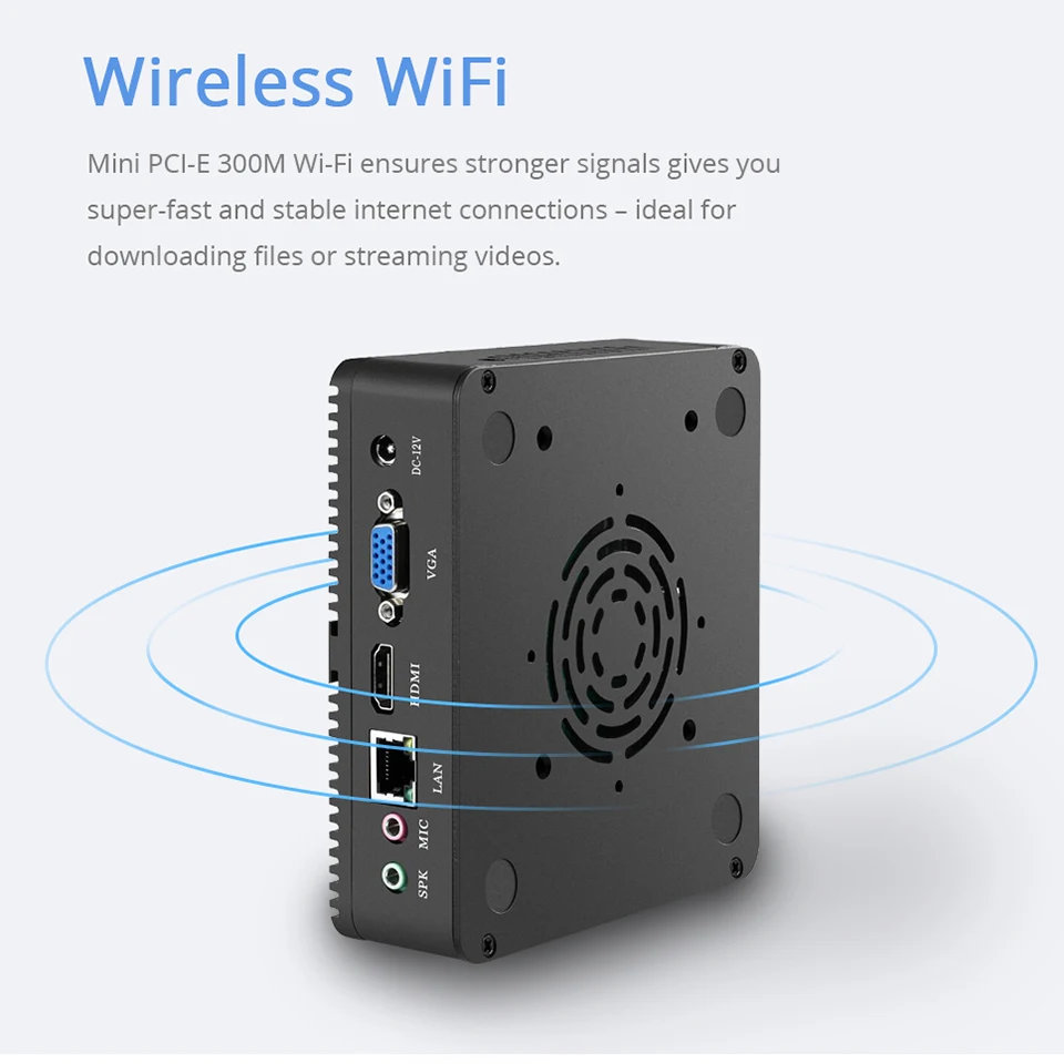 Мини ПК Windows мини компьютер Celeron 2955U Pentium 4405U офисный компьютер настольный HTPC Wifi HDMI usb3.0 безвентиляторный