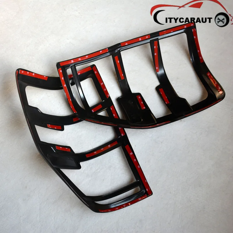 CITYCARAUTO аксессуары ABS матовые черные задсветильник фары накладки отделка для ranger T6