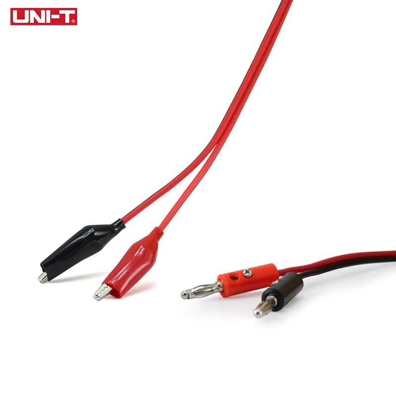 Фото 1m Alligator Cilp to AV Banana Plug Test Leads Connector Dual Tester Probe Pince Crocodile Clip Electronique Multimeter DC Power №2