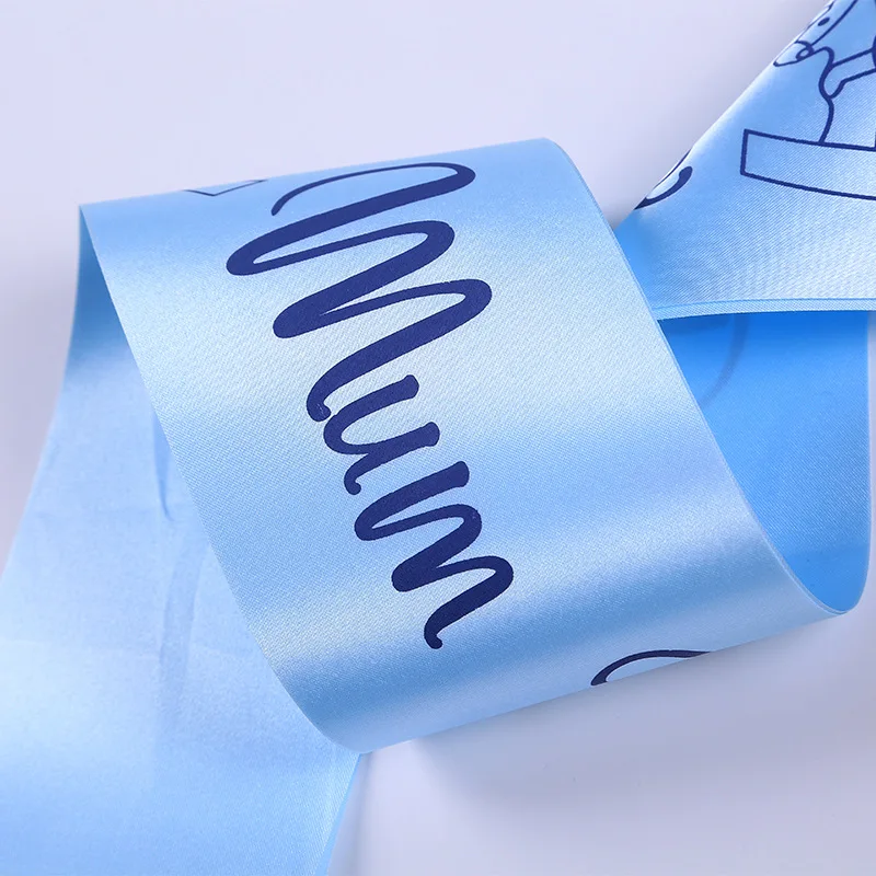 Baby Shower вечерние пояса бабушка добавить атласный пояс декорации с лентой на поясе