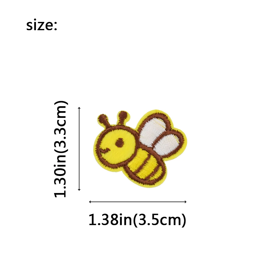 10 шт. вышитые нашивки в виде пчелы | Дом и сад