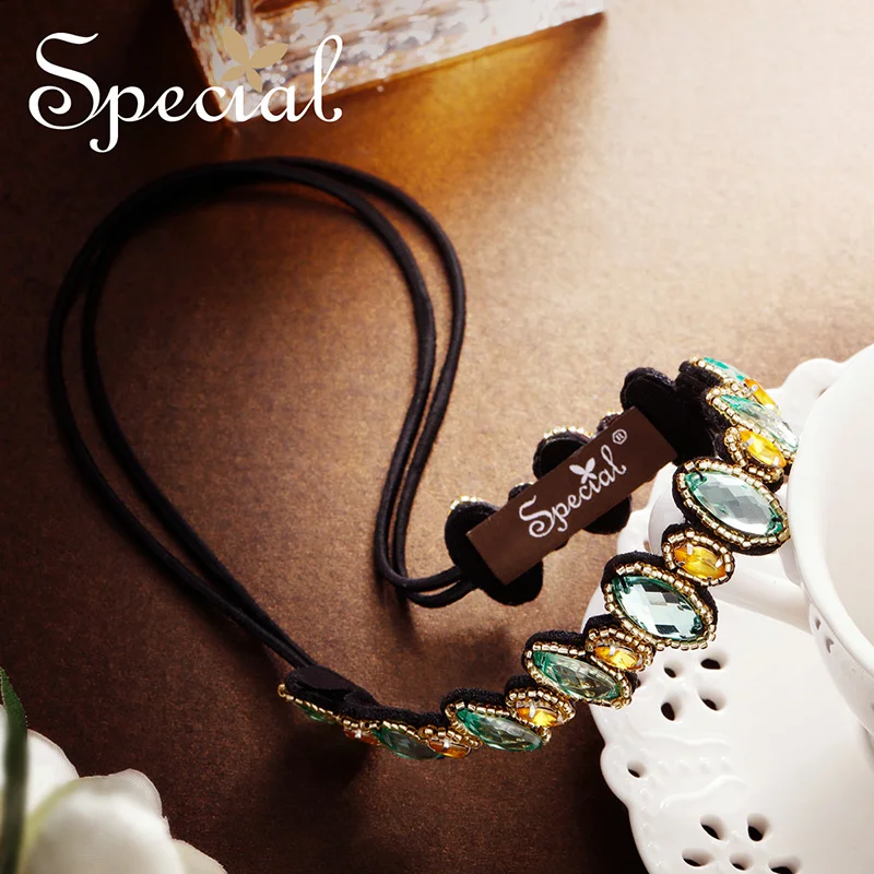 Special anti-skid elastic hair decoration princess hoop rope head silhouette diary S1931H | Украшения и аксессуары