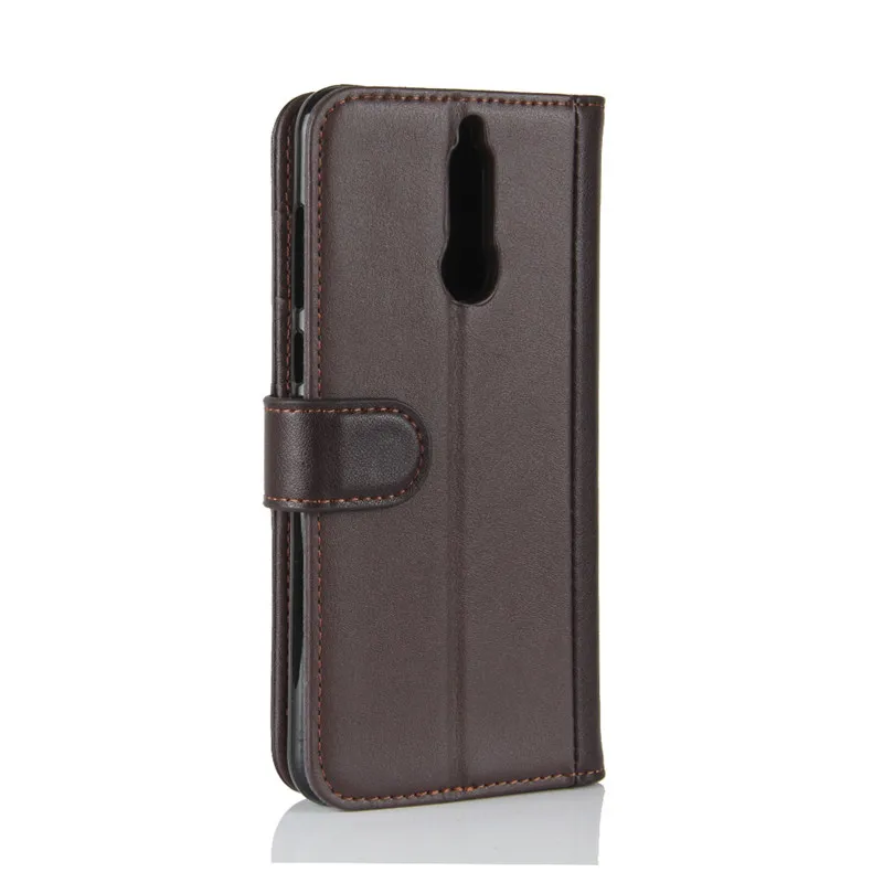 For Huawei Nova 2i Case 5.9 inch Luxury Wallet Genuine Leather Phone Nova2i RNE-L21 Flip Back Cover Bag | Мобильные телефоны и