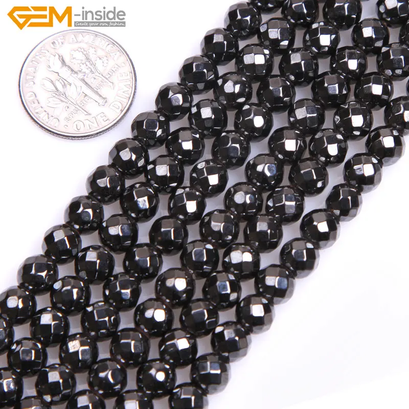 Бусины Из Натурального магнитного гематита 3 12 мм 15 дюймов|stone beads|beads for jewelry makingbeads
