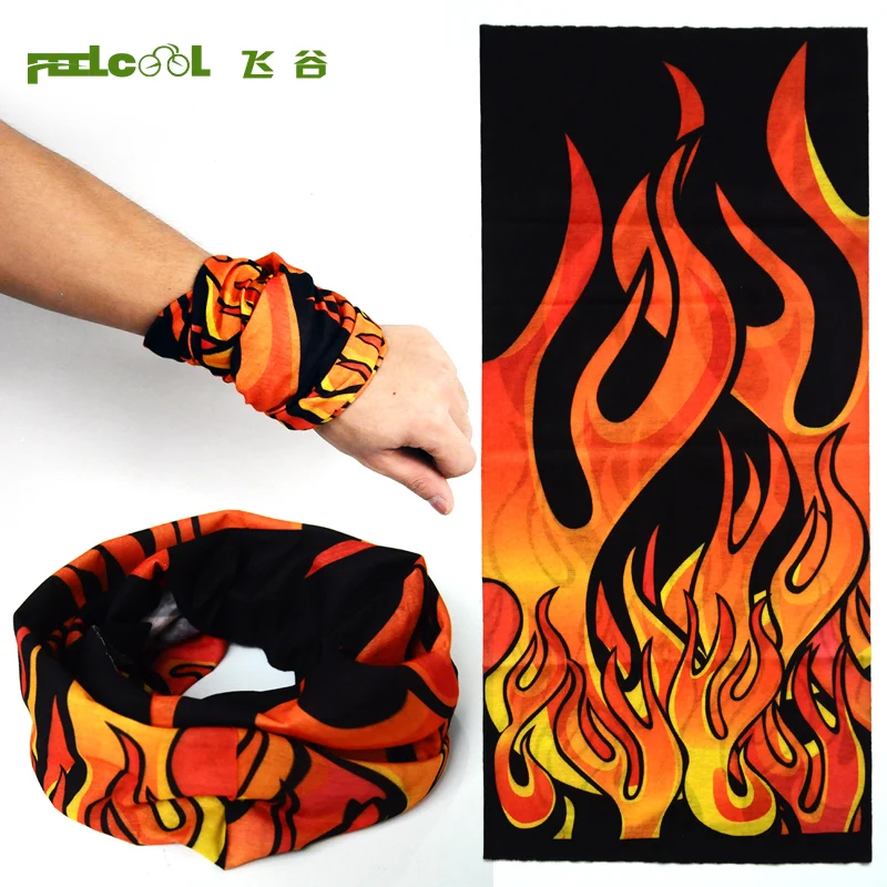 Fly riding bicycle changeable magic mask towel scarf |