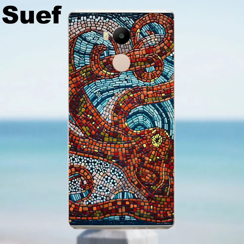 Suef мягкий чехол с рисунком для Xiaomi Redmi 4 3 3S Pro Mi3 Mi4 Mi4i Mi4C Mi5 Mi5S Mi Max Note 2 милый