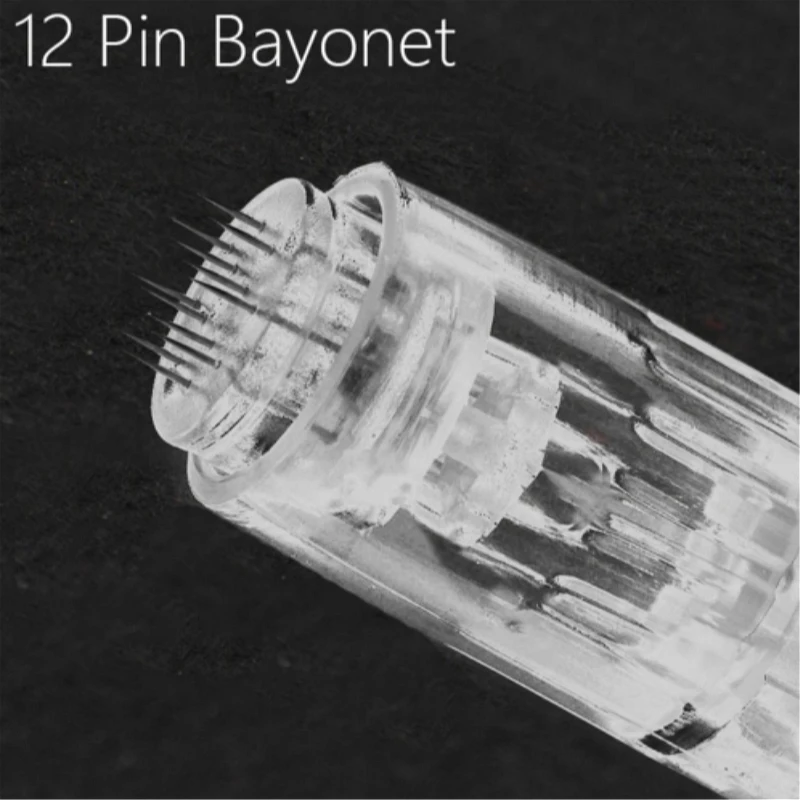 10 шт. 12Pin иглы Дерма ручка штыковой картридж для электрического автоматического