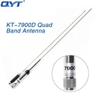 Мобильное радио-антенна QYT для QYT, 4 диапазона, 144220350440 МГц, для автомобиля, KT7900D, KT, 7900D