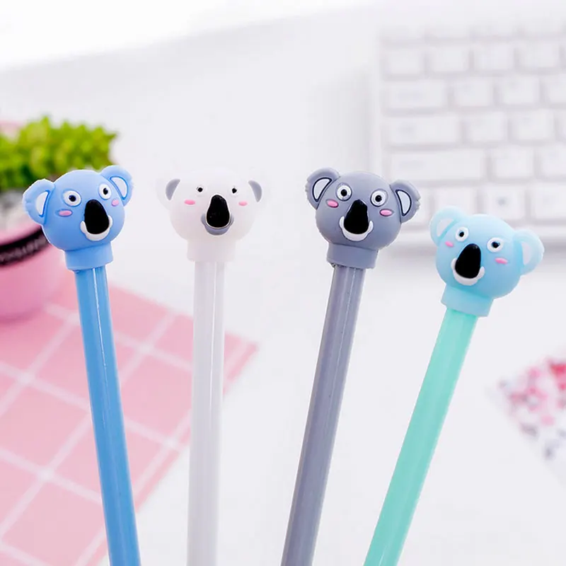 Милый коала животные гелевая ручка ручки для письма дети kawaii канцелярские