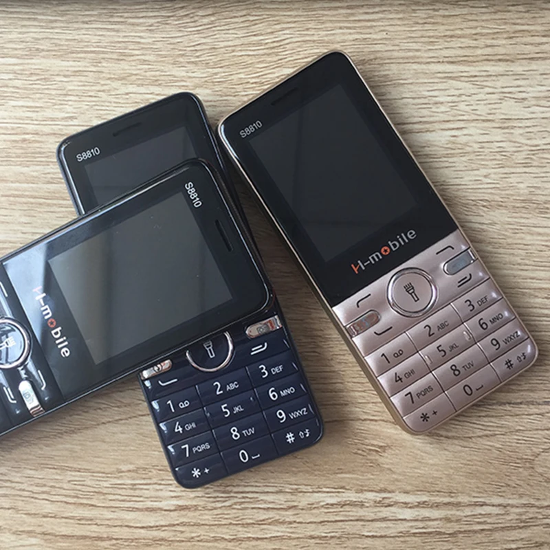 H mobile S8810 2 4 &quotтелефон Dual SIM основная большая клавиатура четырехдиапазонный