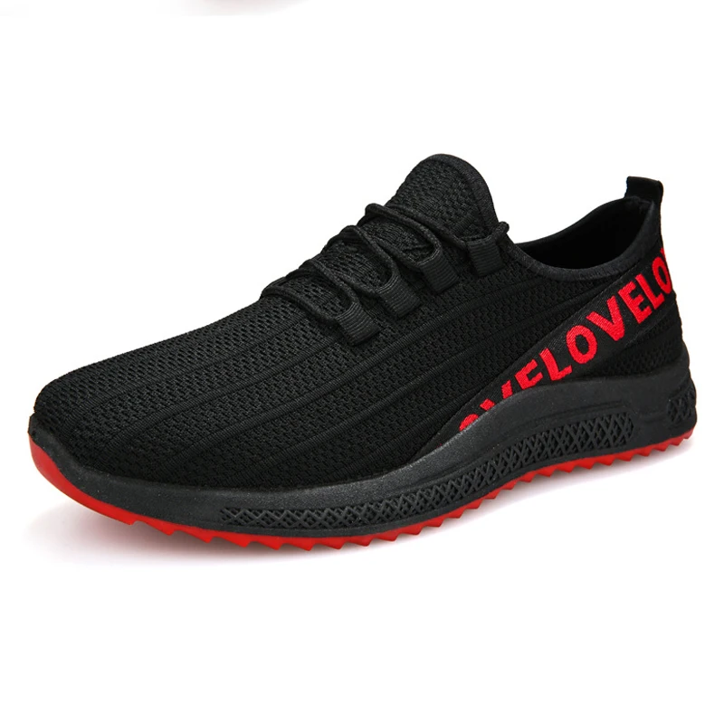 Man Casual Shoes Fashion Breathable Comfortable Cotton Cloth With Laces Wear Resistant Men Sneakers | Обувь