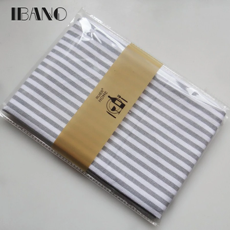 Классическое кухонное полотенце 2 шт./лот хлопковая салфетка для стола посуды