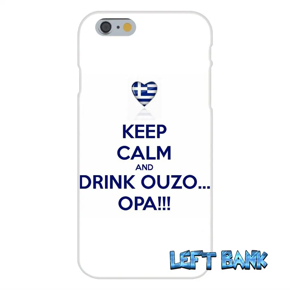 Для Samsung Galaxy A3 A5 A7 J1 J2 J3 J5 J7 2016 2017 Keep Calm I'm греческий флаг Мягкий Силиконовый ТПУ