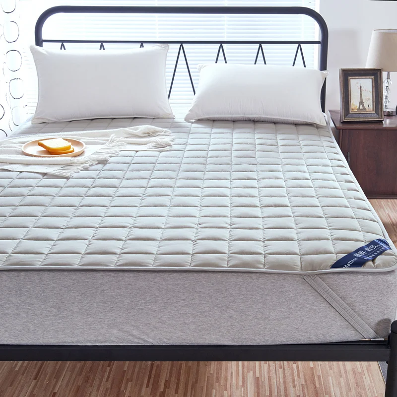 Стеганый чехол для матраса с цветами и пирожными (цветы торты) эластичный