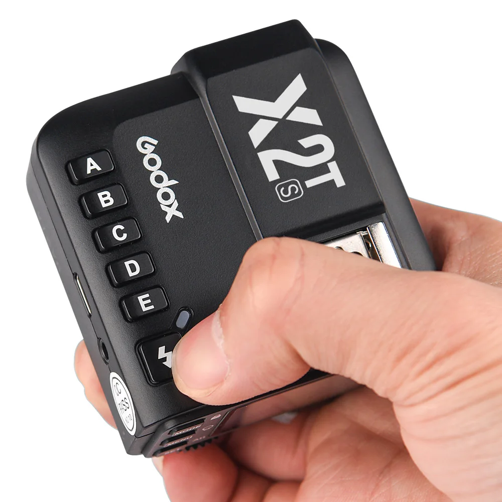 Триггерный передатчик Godox X2T S TTL HSS 2 4G Bluetooth для Sony Camera Flash Huawe xiaomi iPhone Smart Phone