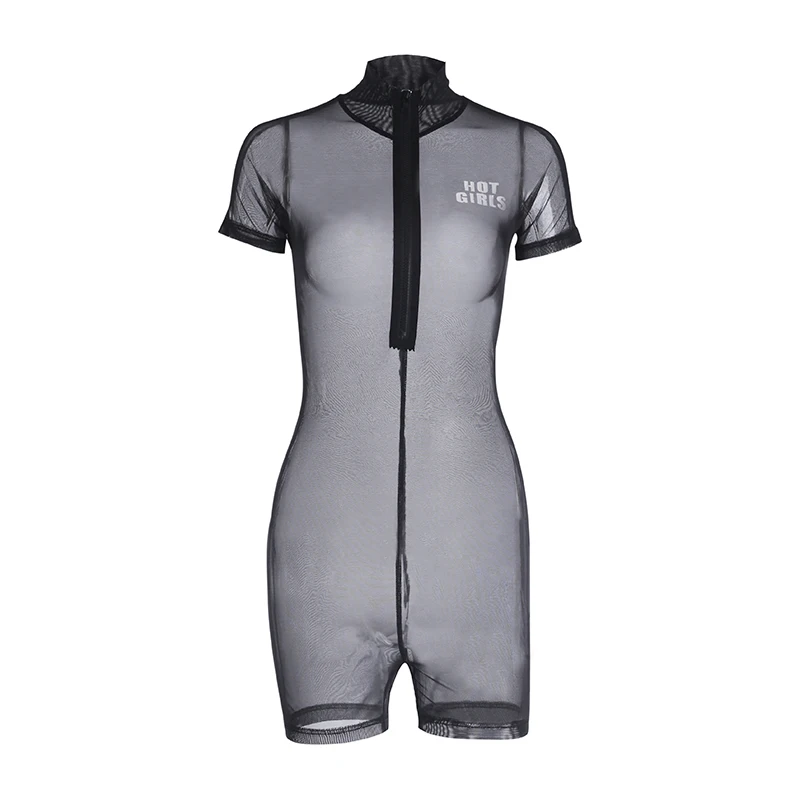 

Women Summer Short Sleeve Romper Jumpsuit Stretchy Bodysuit Club Bodycon Pants